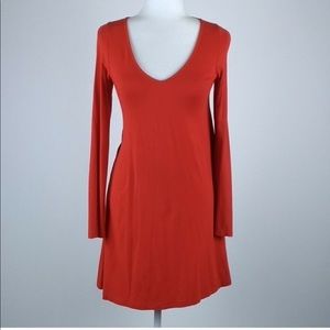 Express stretch red dress size XS